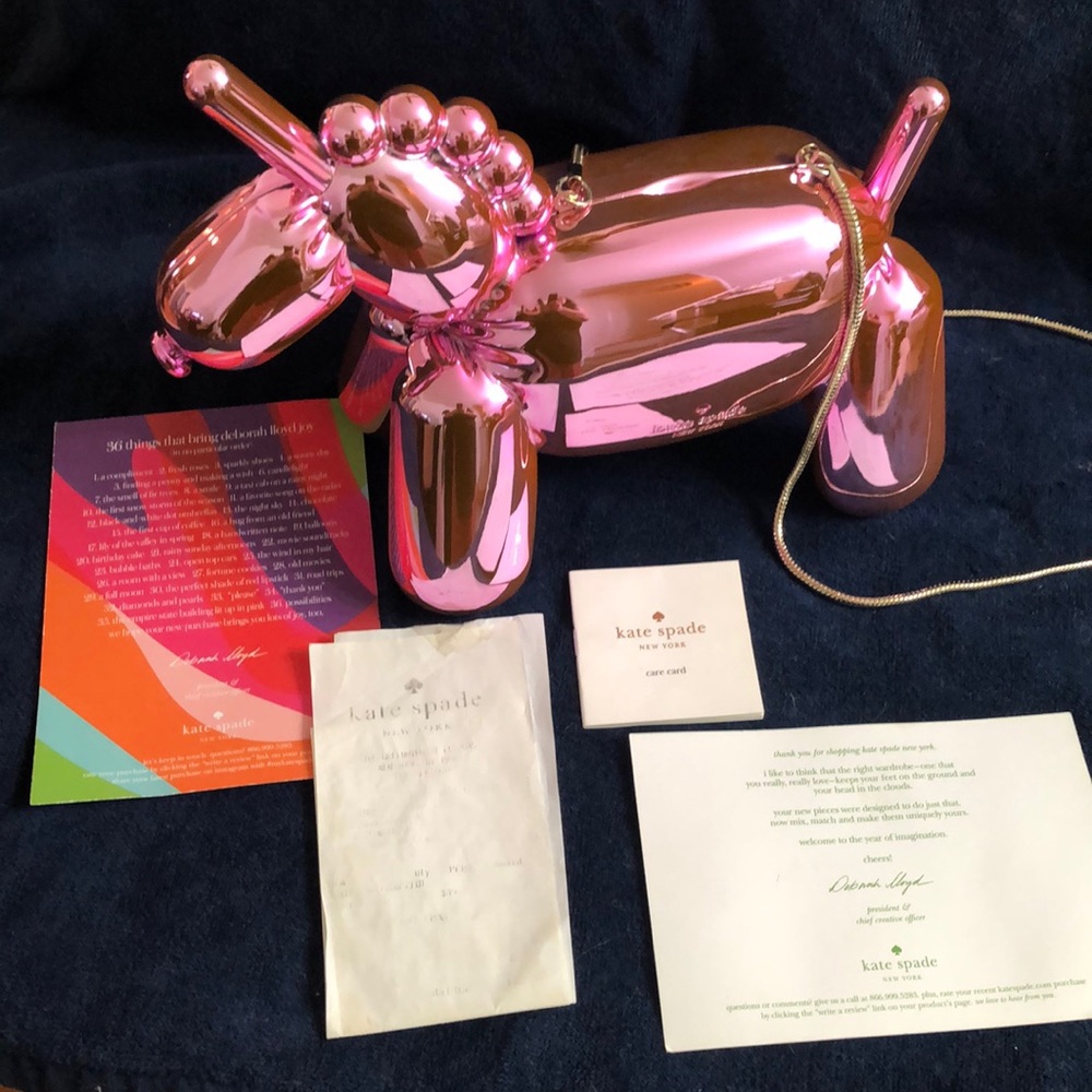 Kate Spade NWT HTF You will not find this bag anywhere. PINK balloon unicorn.